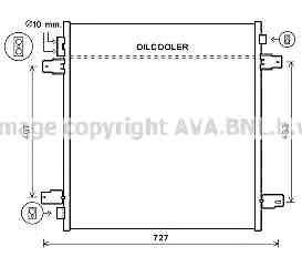 AVA QUALITY COOLING dn5402 -  Конденсатор, кондиционер